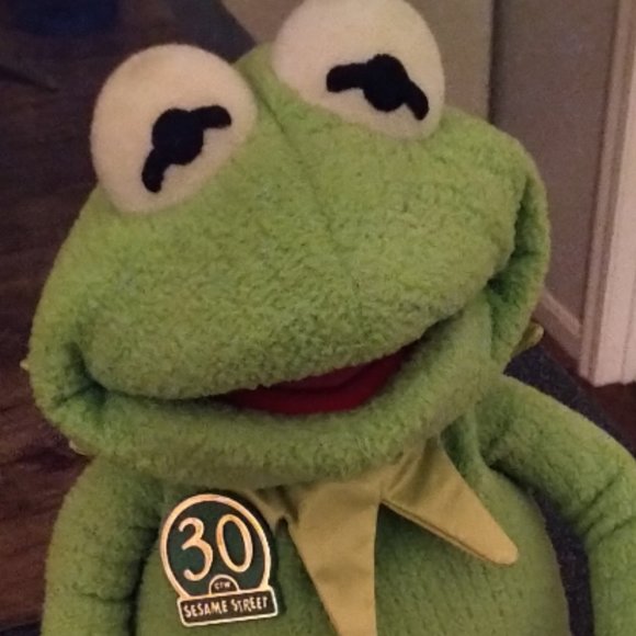 KERMIT THE FROG Magic Talking 1999 Sesame Street 30th Anniversary pristine vtg - Picture 8 of 8